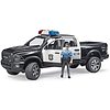 Pickup polizia RAM 2500 con poliziotto (02505)