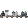 Trenino in legno blu (LLWT-25170)