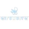 Festone Kit Scritta Maxi It S A Boy cm.600 Bambino