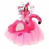 Costume Fenicottero rosa 4-5 anni