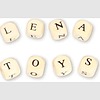 Perle Cubiche In Legno Lettere 300 Pz (32005)