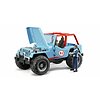  Jeep Cross country race blu con pilota (02541)