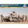 Carro armato M14/41 con soldati italiani. Scala 1/35 (IT6543)