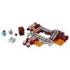 La ferrovia del Nether - Lego Minecraft (21130)