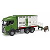 Camion trasporto animali Scania Super 560R con 1 bue (03548)