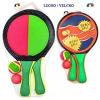 Racchette da spiaggia Magic Ball con velcro 20 cm (85309)