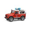 Land Rover Defender Station Wagon Pompieri, luci e suono e pompiere (02596)