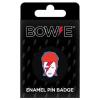 David Bowie: Aladdin Sane Enamel Pin Badge Spilla Smaltata