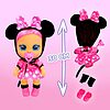 Bambola Cry Babies Dressy Minnie (86357IMAZ)