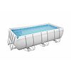 Piscina rettangolare Power Steel 404x201x100 cm con pompa filtro a cartuccia (56441-3)