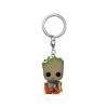 Groot con Cheese Puffs - Marvel Pocket Keychain - Guardians Of The Galaxy