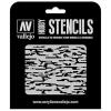 Stencil Stcam004 Pixelated Modern Camo