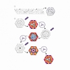 Constellation mandalas - Small gifts for older ones - Colouring surprises (DJ09655)