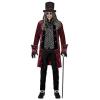 Vampiro Vittoriano (Giacca Con Gilet, Jabot, Guanti, Cappello) M