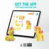 Medium Set Pasta Modellabile - Unicorni - Lighty, Sunny, Rainy (705600446)