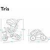 Triciclo Tris Candy Rose (656902)