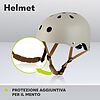 Casco Beige 50-56 cm (707497)