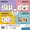 Ricreativi Board Games 4In1 Gioco Di Carte Mimo, Unico, Rubamazzo, 10 Famiglie