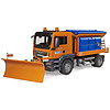 Camion spargisale MAN TGS con pala spazzaneve (03785)