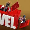 Logo e Minifigure MARVEL (76313)