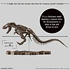 Imaginary Skeleton Tyrannosaurus scheletro dinosauro 1/32