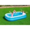 Piscina Family Rettangolare A 2 Anelli cm. 262x175x51