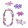 Perline legno, buterflies  Beads and jewellery (DJ09810)
