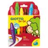 Giotto Be-Be' Astuccio 10 Pastelloni Cera + Appuntapastellone