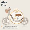 Balance Bike - Bici Senza Pedali - Alex Plus Beige (708197)