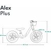 Balance Bike - Bici Senza Pedali - Alex Plus Rosa (708203)