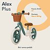 Balance Bike - Bici Senza Pedali - Alex Plus Verde (708210)