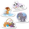 Disney Animal Friends-3+6+9+12 Pezzi-Materiali 100% riciclati My First Play for Future (20826)