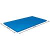 Copripiscina Steel Pro Frame Rett. cm. 400x211x81