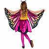 Costume Farfalla Rosa 4-5 anni, 116 cm (10865)