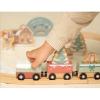 Set Trenino Di Natale Con Pista In Legno (LD4868)