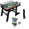Tavolo 5in1 Verticale Con Ruote Richiudibile -  calcio balilla, biliardo, ping pong, air hockey e shuffleboard (706200231)