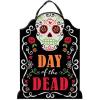 Amscan: Sign Day Of The Dead With Glitter Font / Decorazione Da Appendere 40x 30