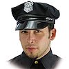 Cappello poliziotto in tessuto (05919)