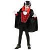 Vampiro Vittoriano (Giacca Con Gilet, Jabot, Mantello) (158 Cm / 11-13 Years)