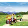 Uovo - Bimbo con trattore giocattolo (4943)