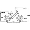 Bicicletta Metal Balance Running Bike Avengers 12 (B04096)