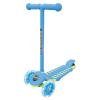 Monopattino 3 Ruote Speedy Azzurro Con Ruote Luminose