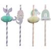 Confezione 8 Cannucce Arcobaleno