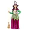 Strega Verde/Viola - (Vestito, Cappello) (128 Cm / 5-7 Years)