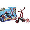 Spider-Man Bend And Flex Figures con Veicolo Snodabile