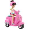 Barbie Parti e Via + veicolo scooter (FHV80)