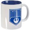 Star Wars Ep7 Resistance Logo White/Blue Mug