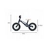 Bici Senza Pedali - Balance Bike Bart - Blu (659989)