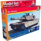 Carro Armato M1 Abrams (Kit, colori, colla, pennello)