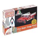 Camioncino vigili del fuoco (Kit, tools,colla,colori,video tutorial)